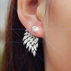 Angel Feather Wing Earrings NWT